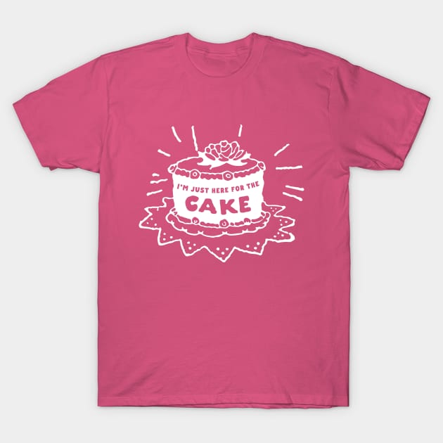 Birthday, Wedding, Bachelorette Party Cake T-Shirt by KitschPieDesigns